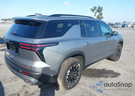 2025 Chevrolet Traverse Awd Z71 from USA, damaged, VIN 1GNEVJRS9SJ238550